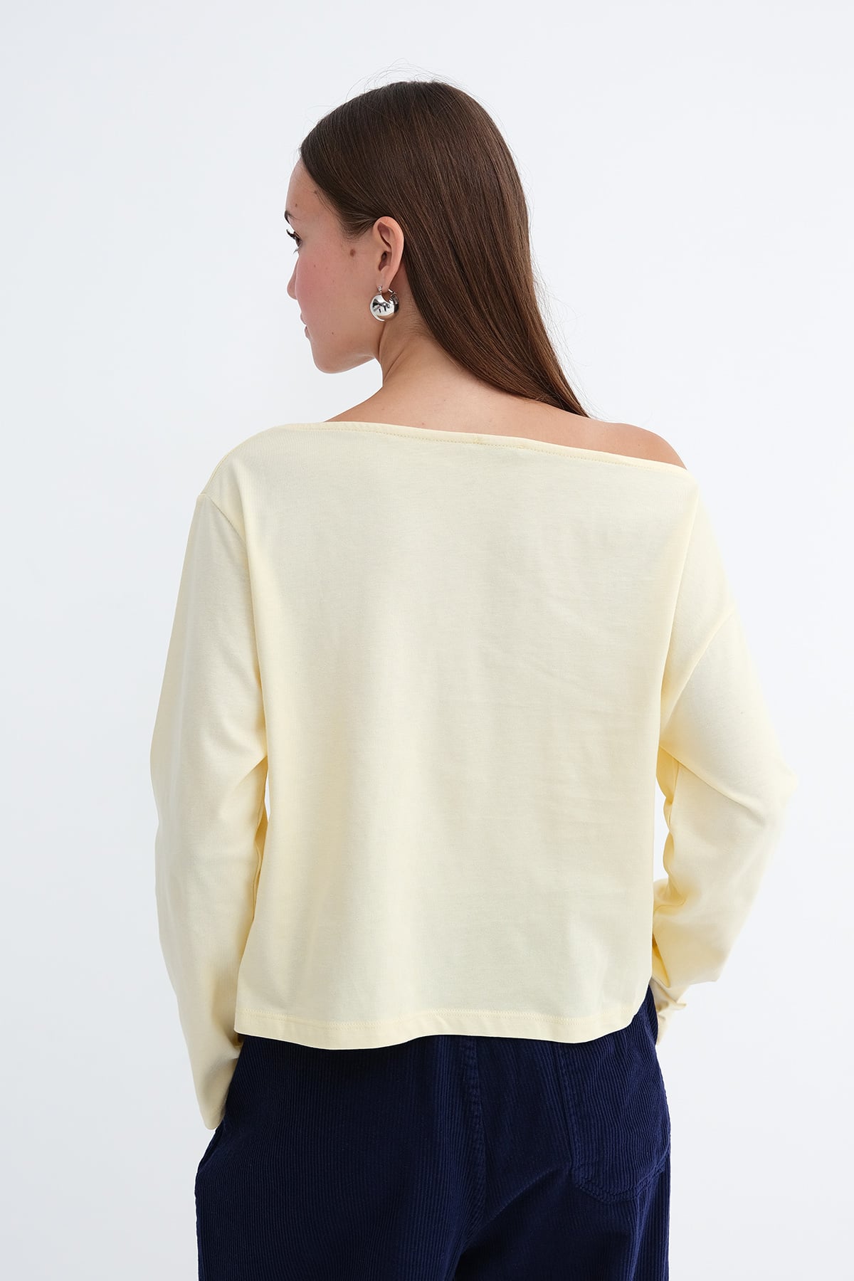 Yellow_Printed-Long-Sleeve-T-Shirt-addax