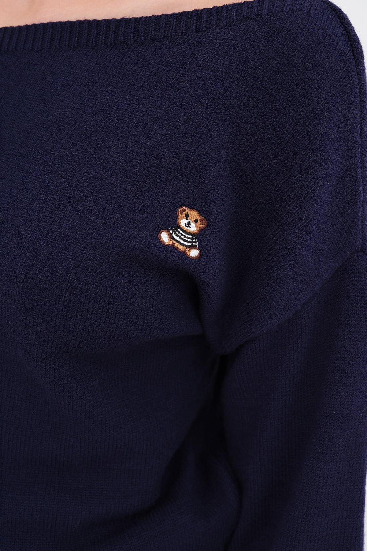 Dark-Night-Blue_Teddy-Bear-Embroidered-Knit-Sweater-addax