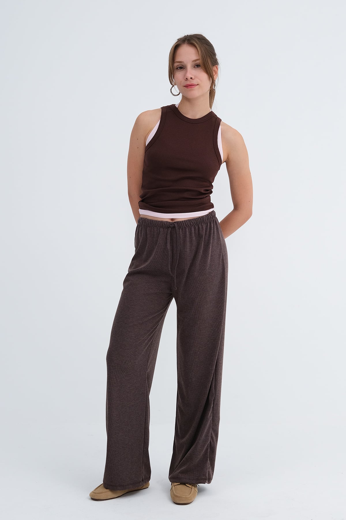Bitter-Coffee_Elasticated-Waist-Joggers-addax