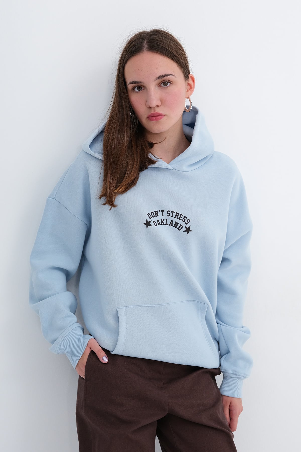 Hooded Brushed Sweatshirt