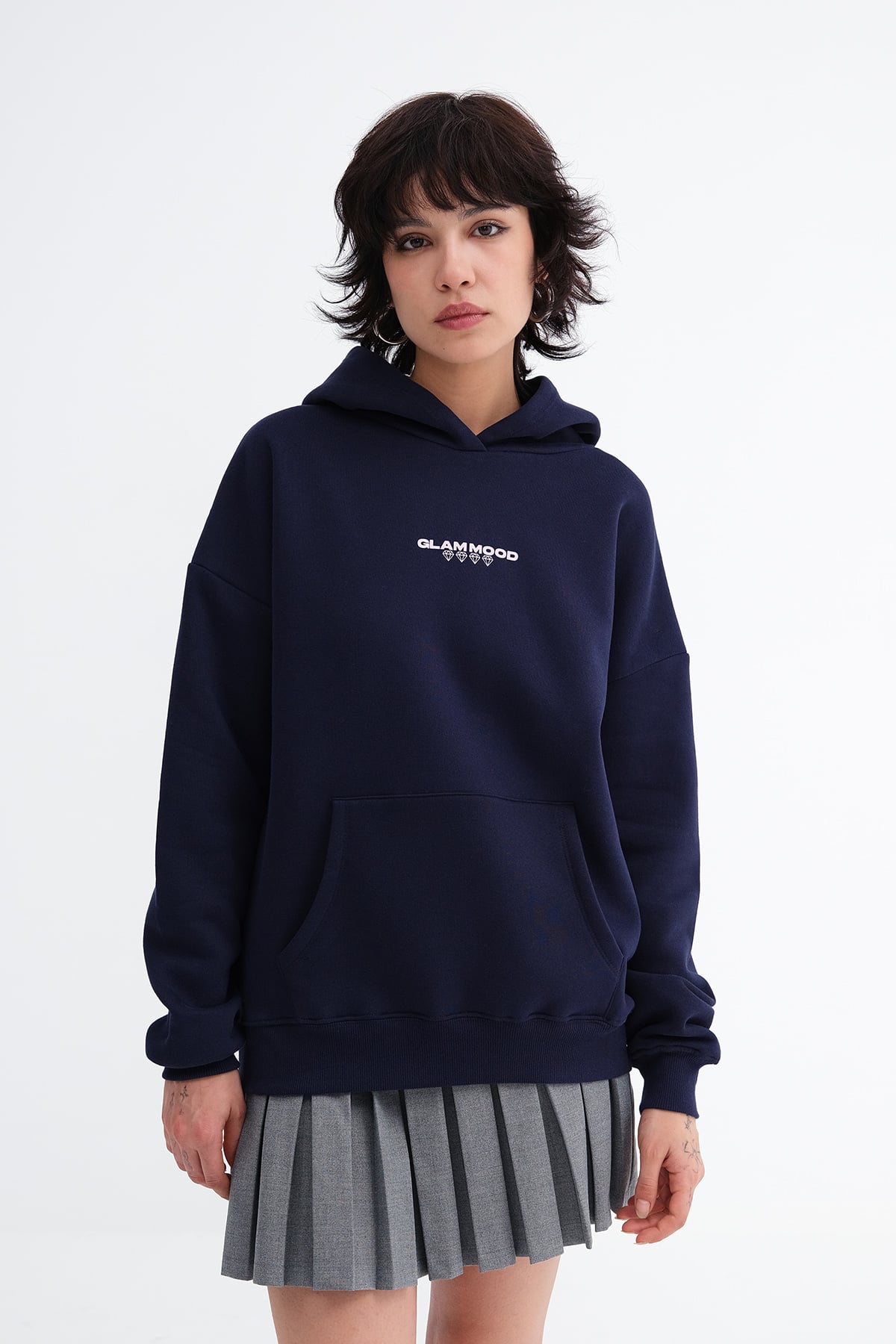 Dark-Night-Blue_Hooded-Brushed-Sweatshirt-addax