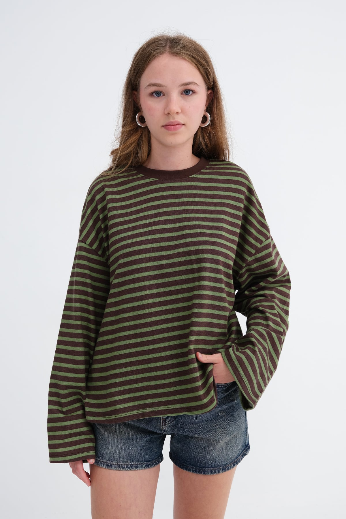 Striped Long Sleeve T-Shirt