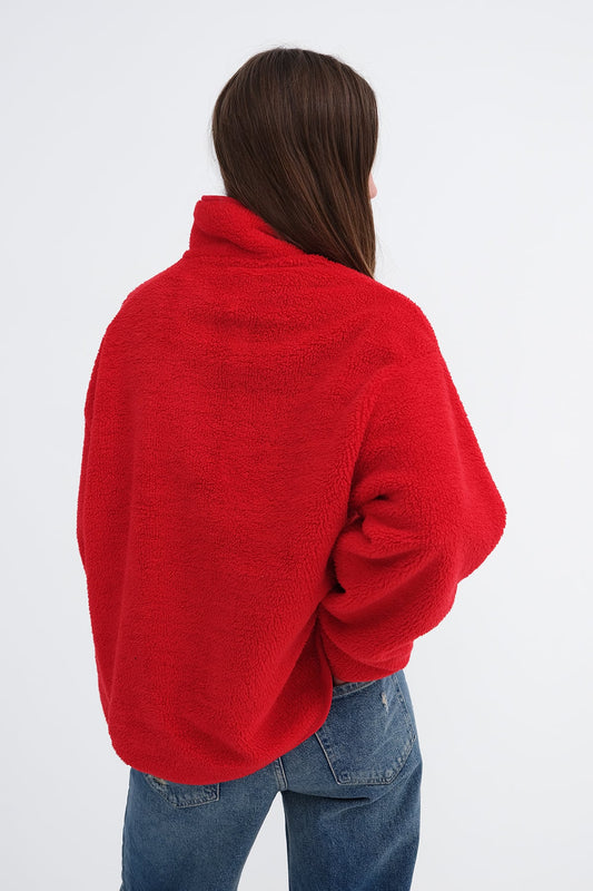 Red_Zipped-Fleece-Cardigan-addax