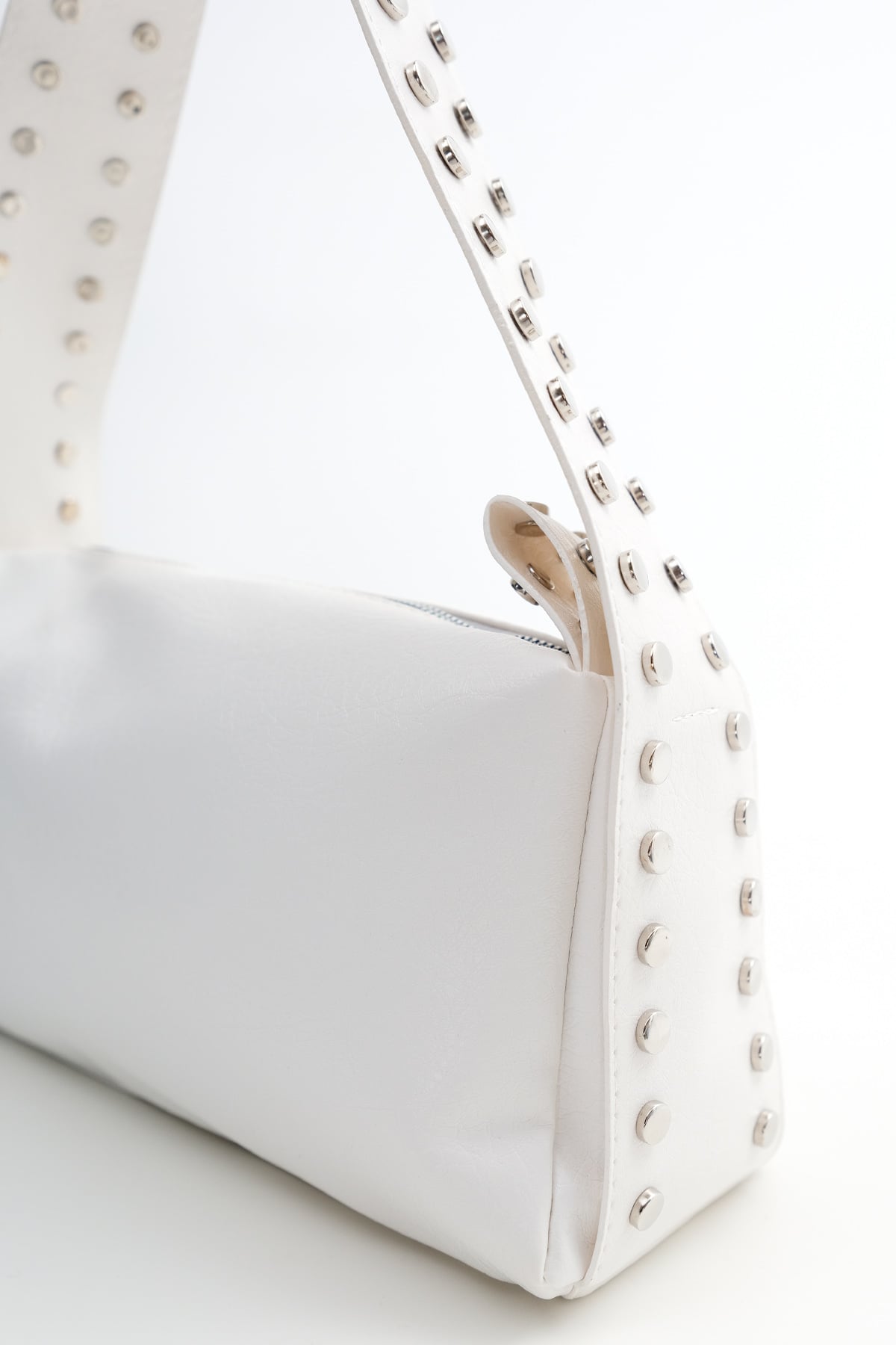 White_Studded-Baguette-Bag-addax