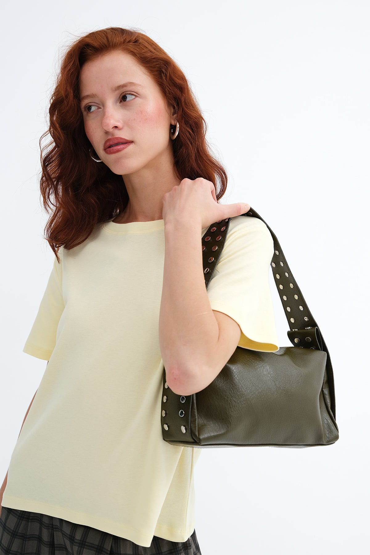 Khaki_Studded-Baguette-Bag-addax