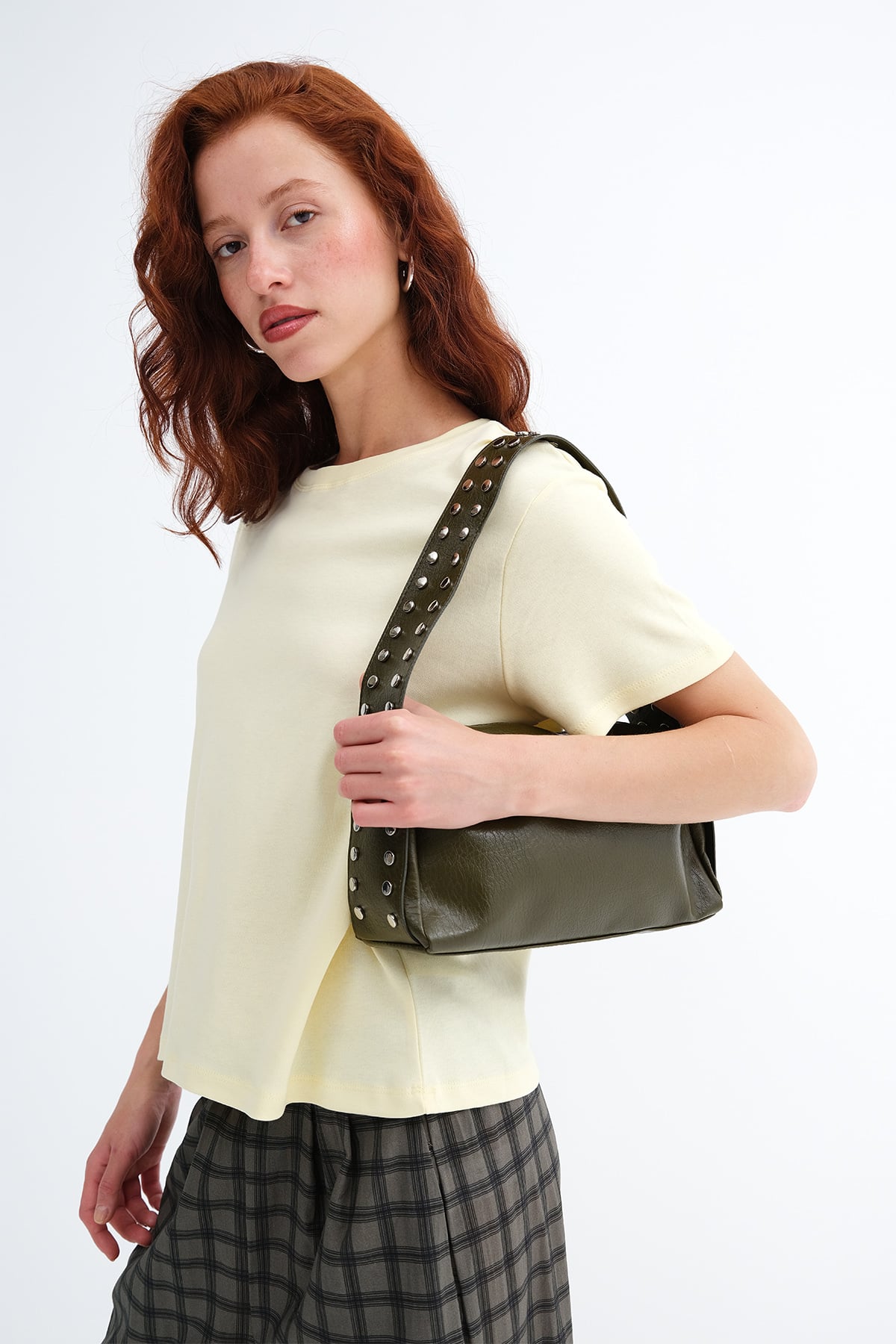 Khaki_Studded-Baguette-Bag-addax