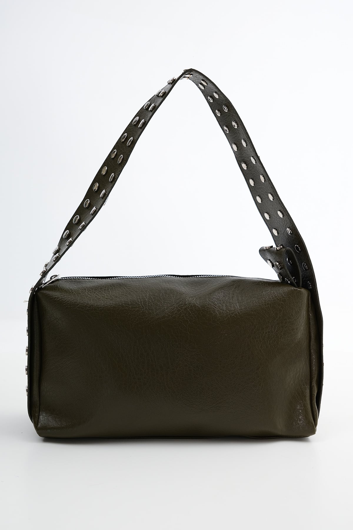 Khaki_Studded-Baguette-Bag-addax