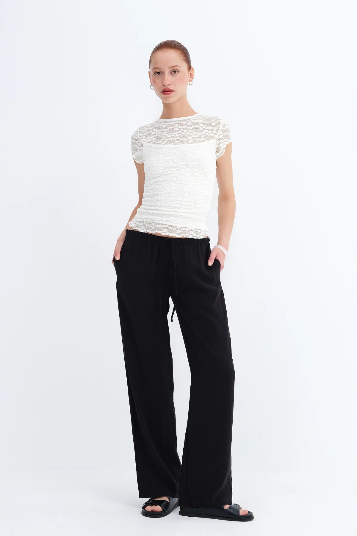 Black_Elastic-Waist-Modal-Pants-addax