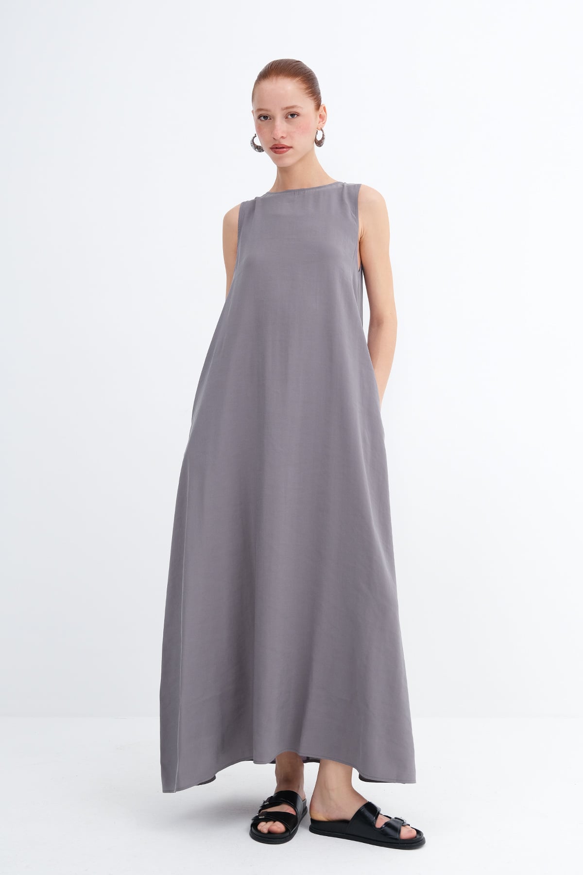 Charcoal_Modal-Maxi-Dress-addax