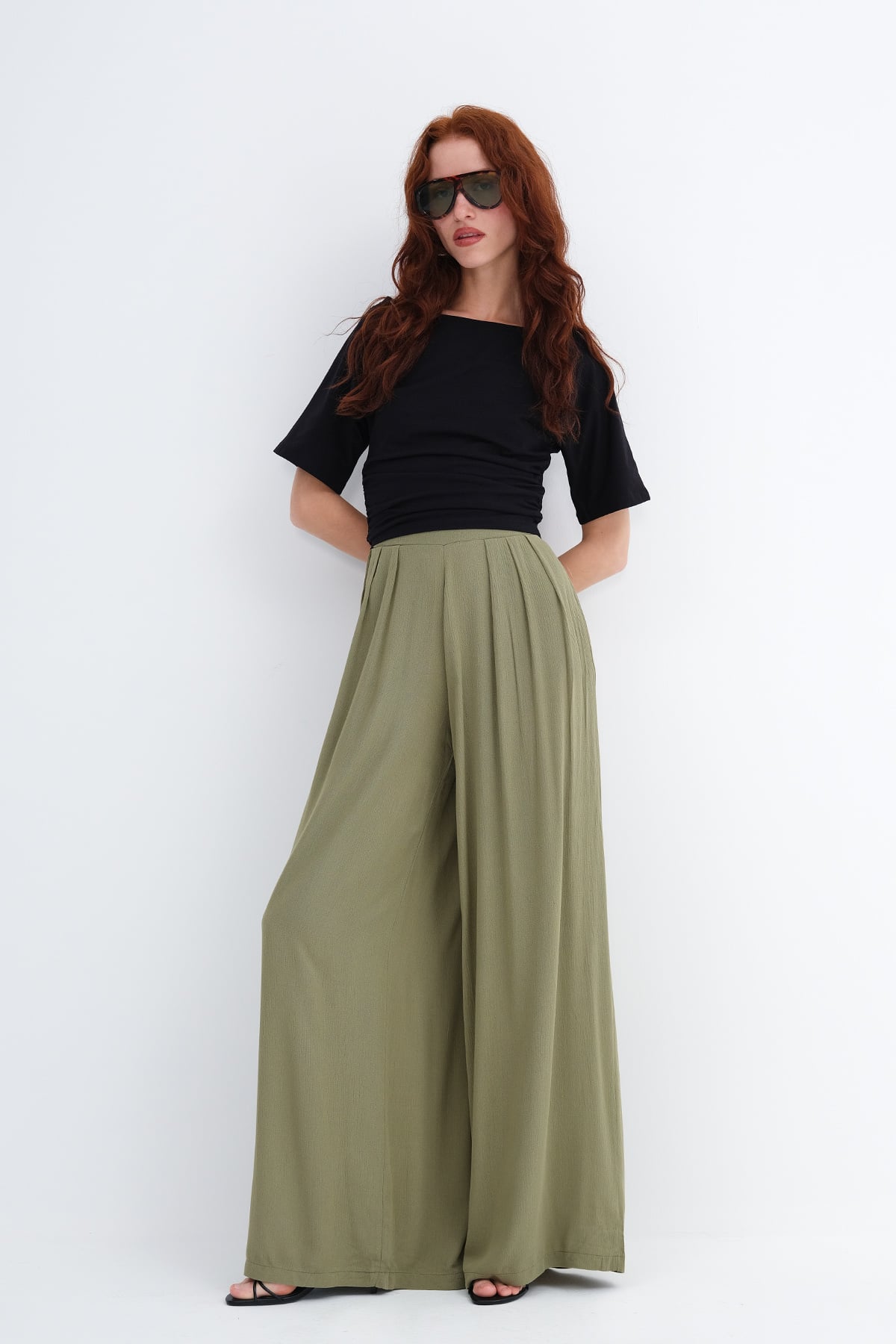 Khaki_Elastic-Waist-Wide-Leg-Pants-addax
