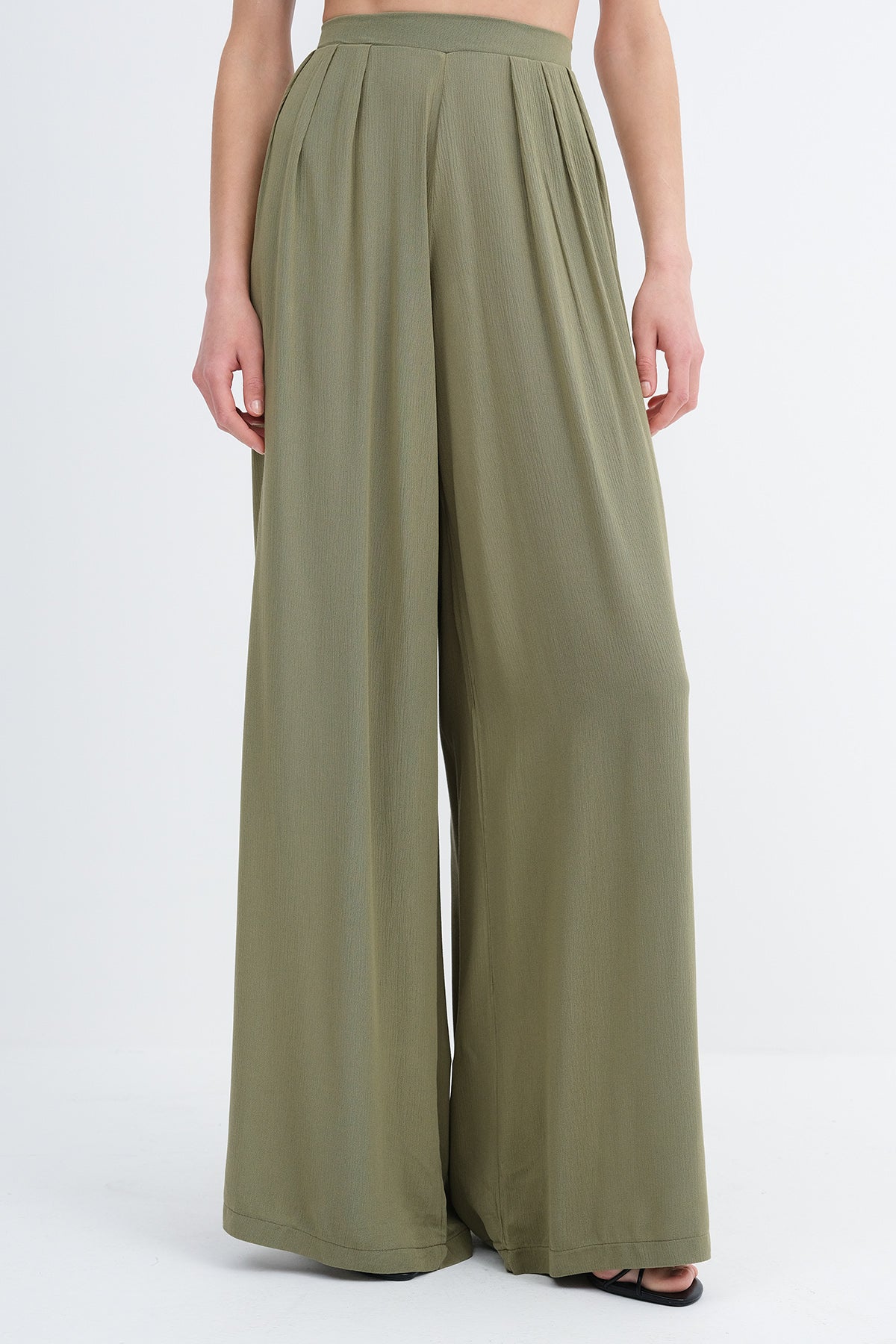 Khaki_Elastic-Waist-Wide-Leg-Pants-addax