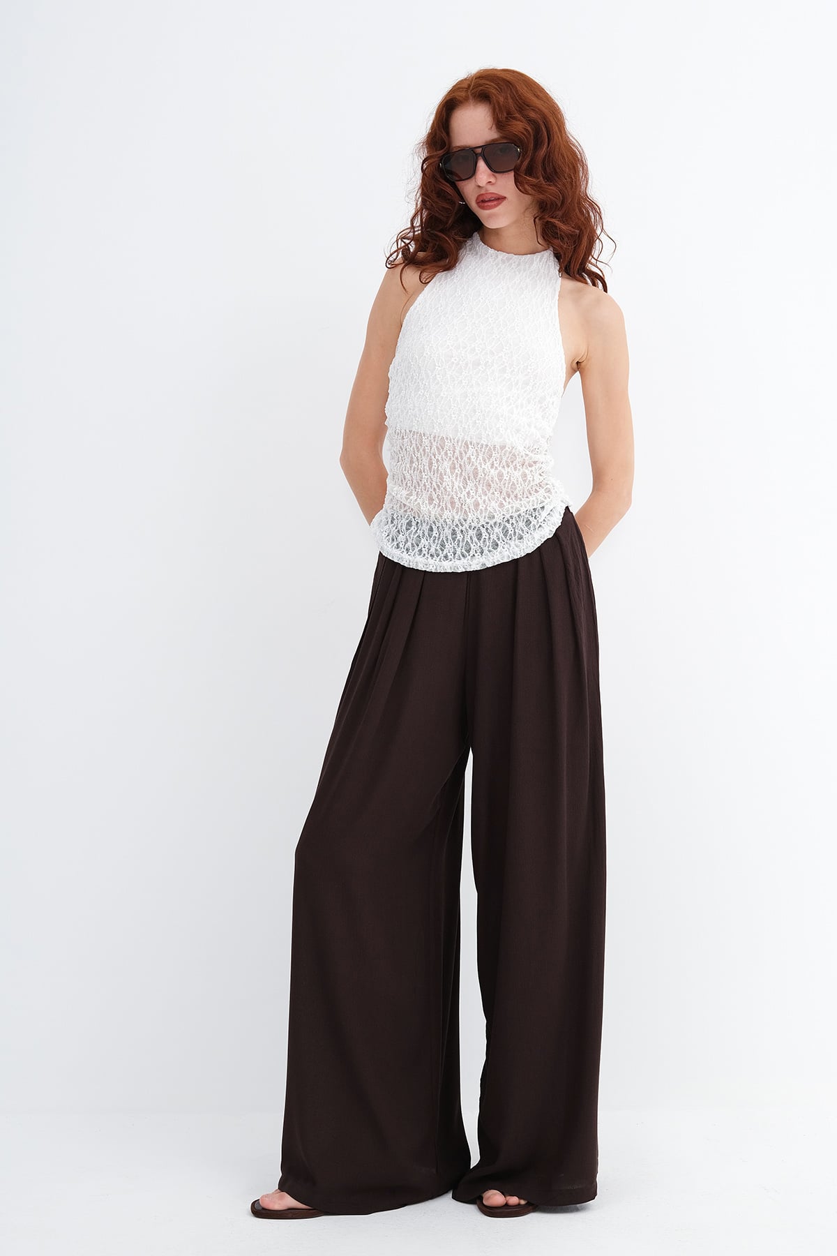Bitter-Coffee_Elastic-Waist-Wide-Leg-Pants-addax
