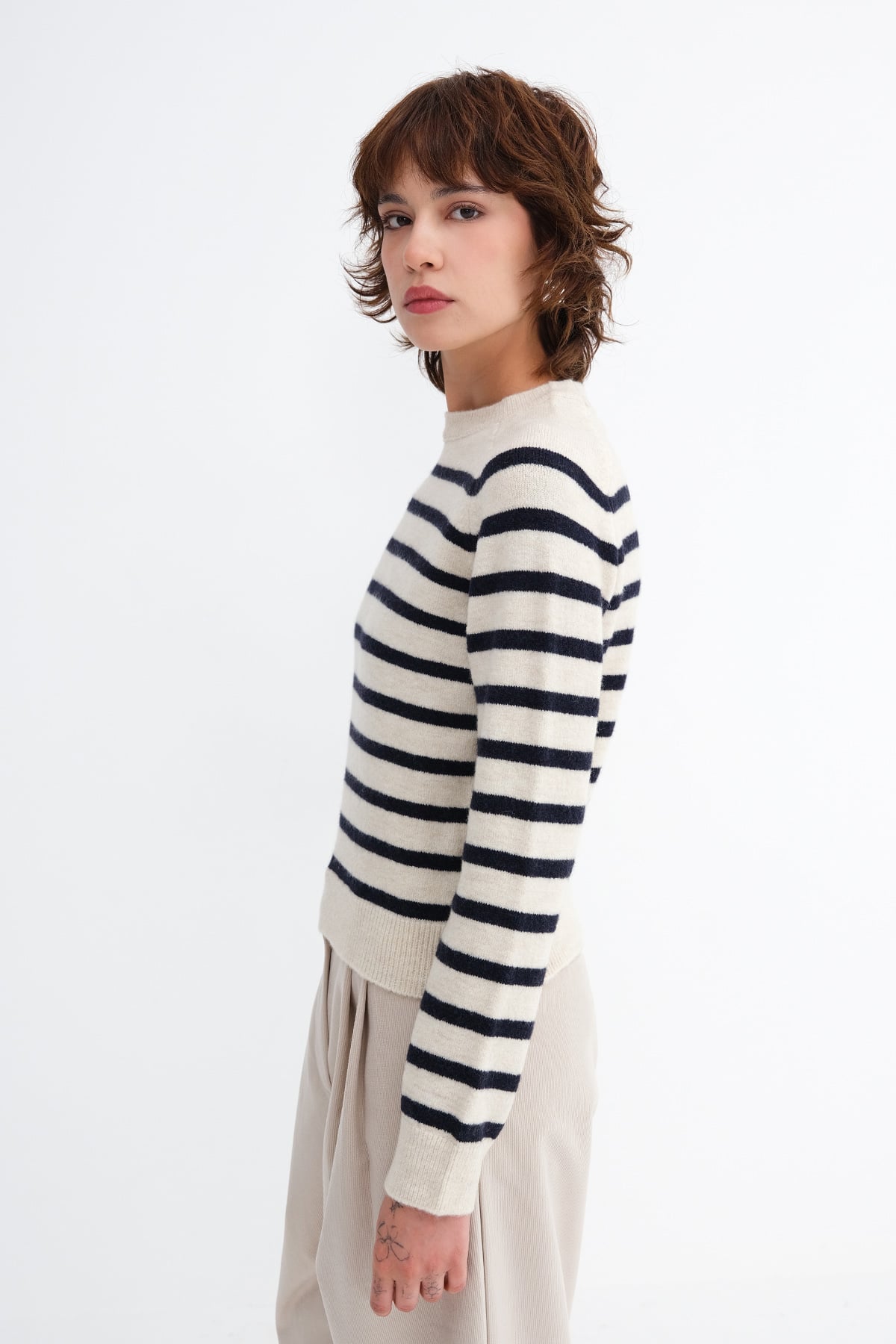 Beige---Night-Blue_Striped-Knit-Sweater-addax