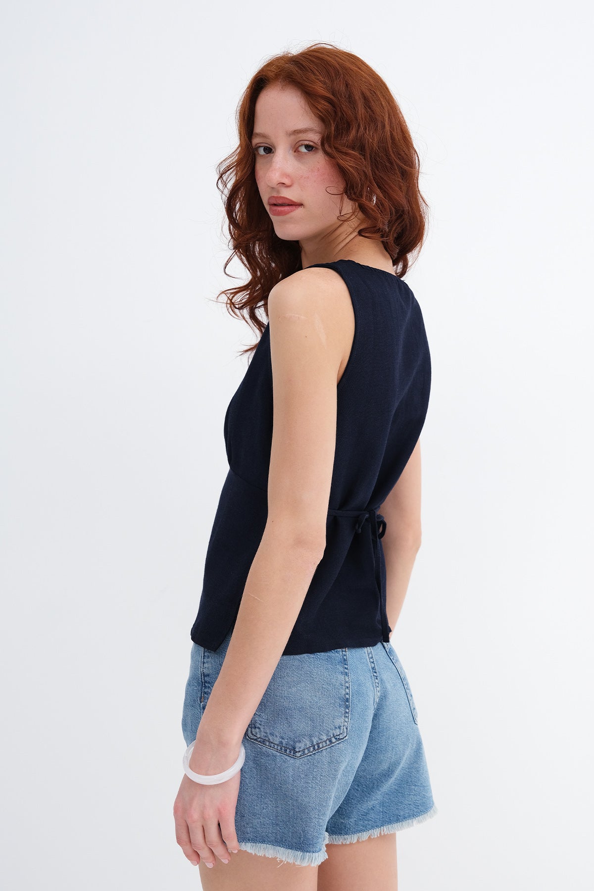 Dark-Night-Blue_Linen-Blend-Blouse-addax
