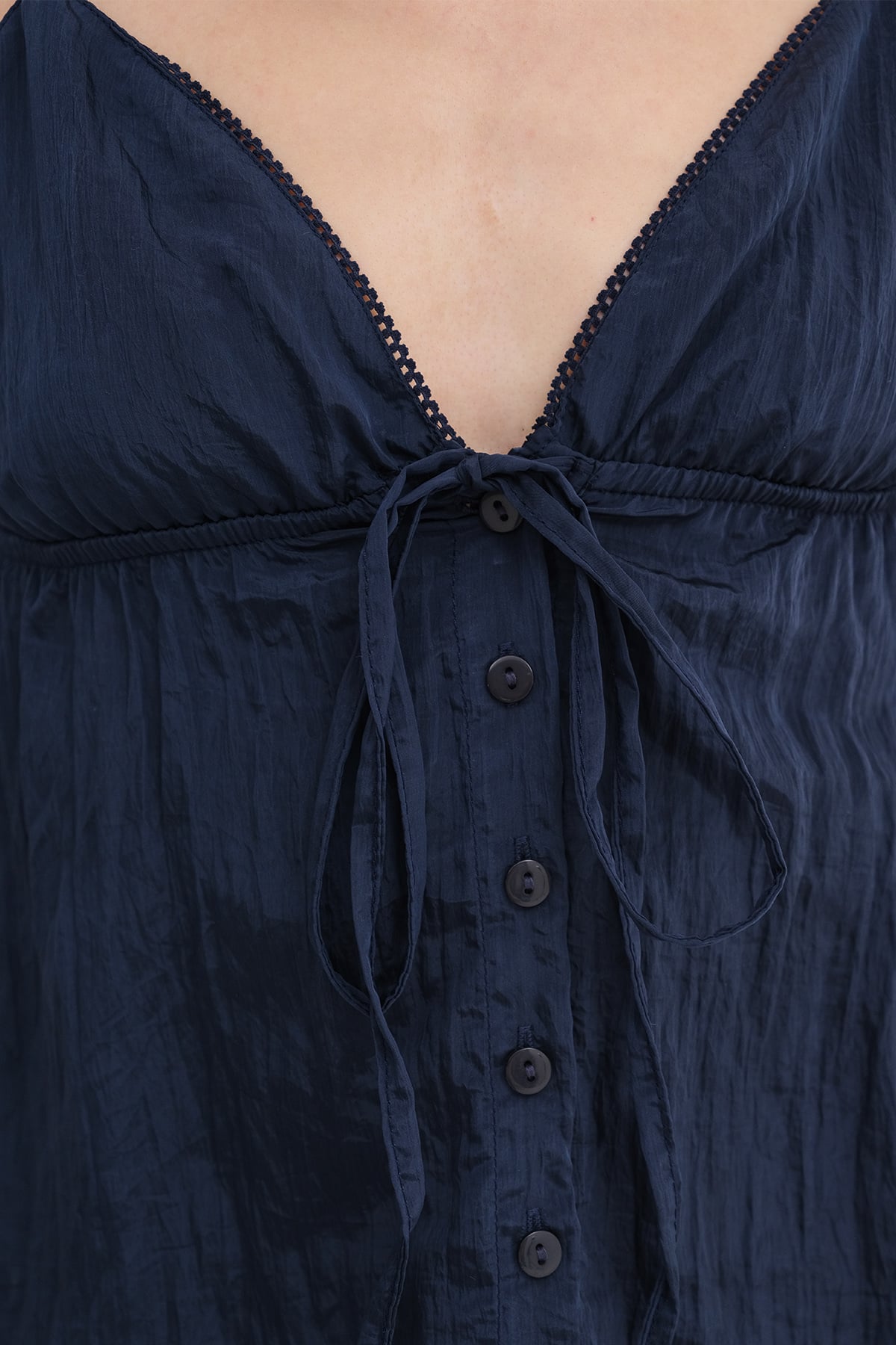 Dark-Night-Blue_Buttoned-Blouse-with-Adjustable-Straps-addax