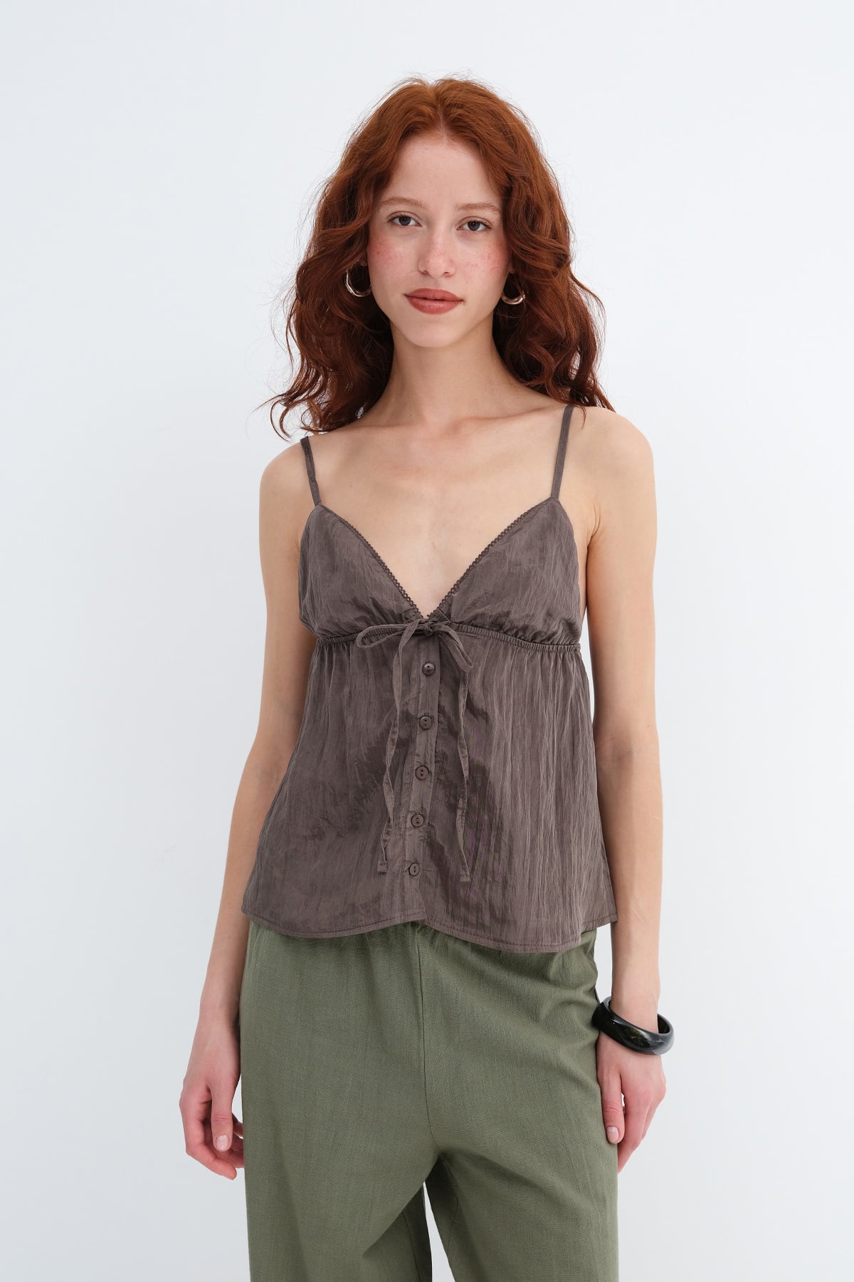 Soft-Brown_Buttoned-Blouse-with-Adjustable-Straps-addax