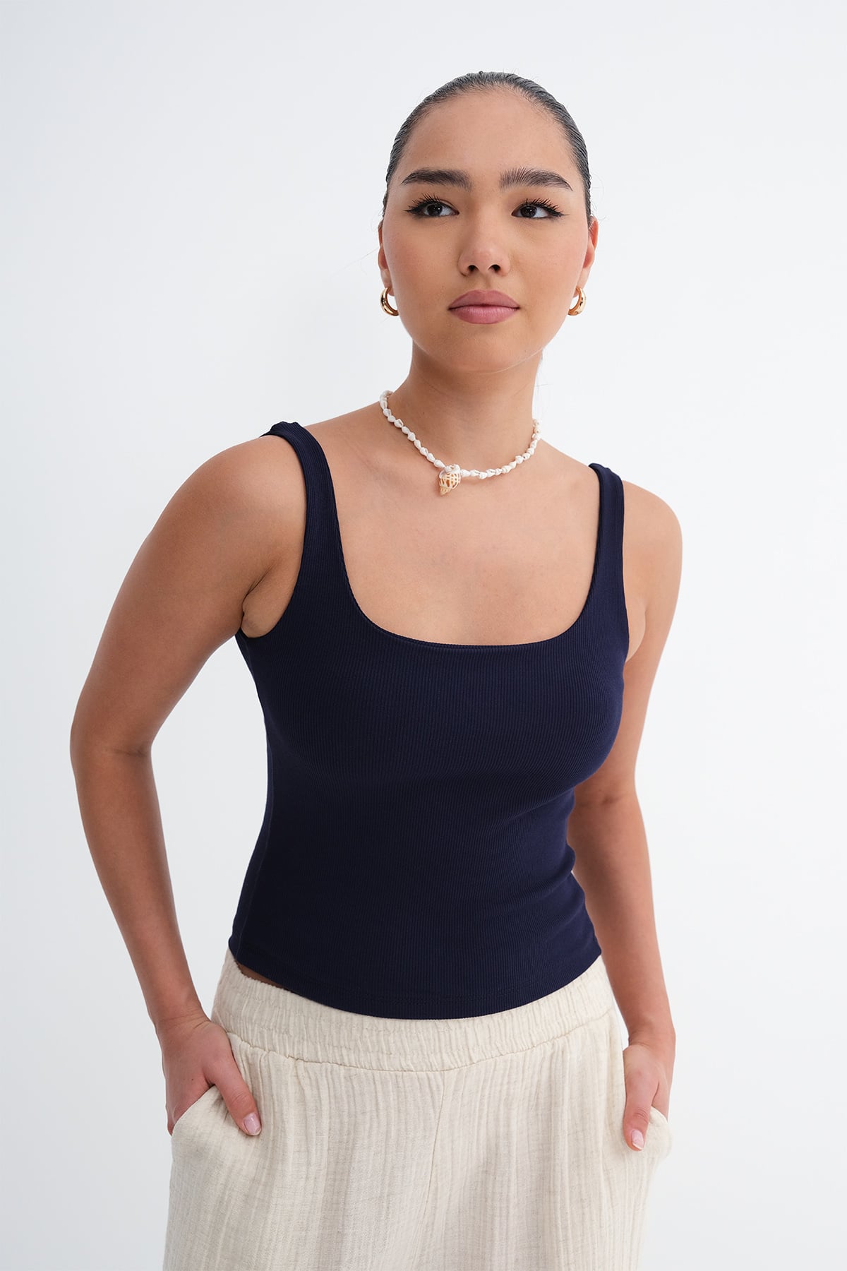 Night-Blue_Ribbed-Tank-Top-addax