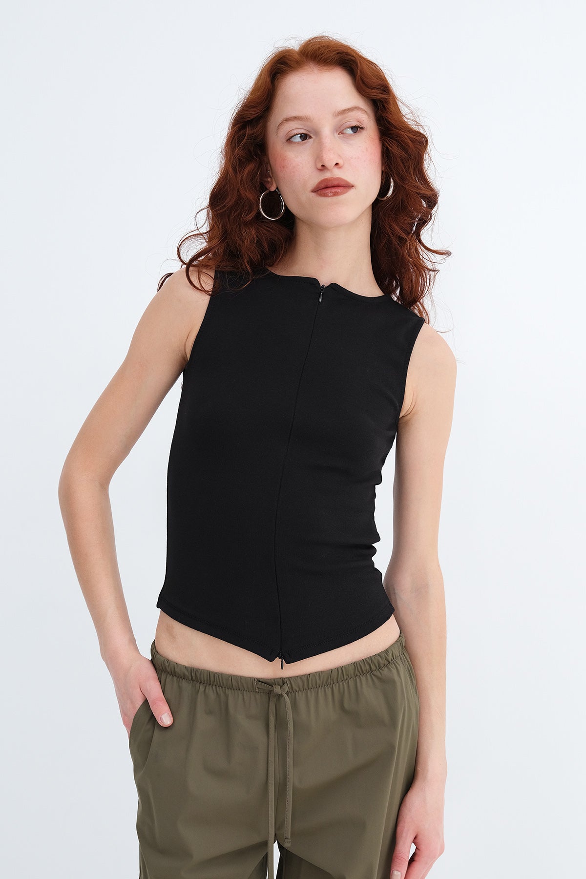 Black_Double-Zipper-Blouse-addax