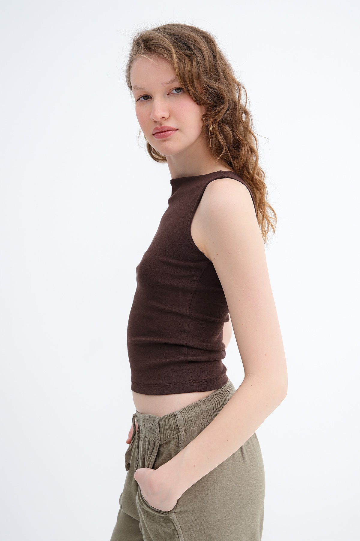 Brown_Crew-Neck-Tank-Top-addax