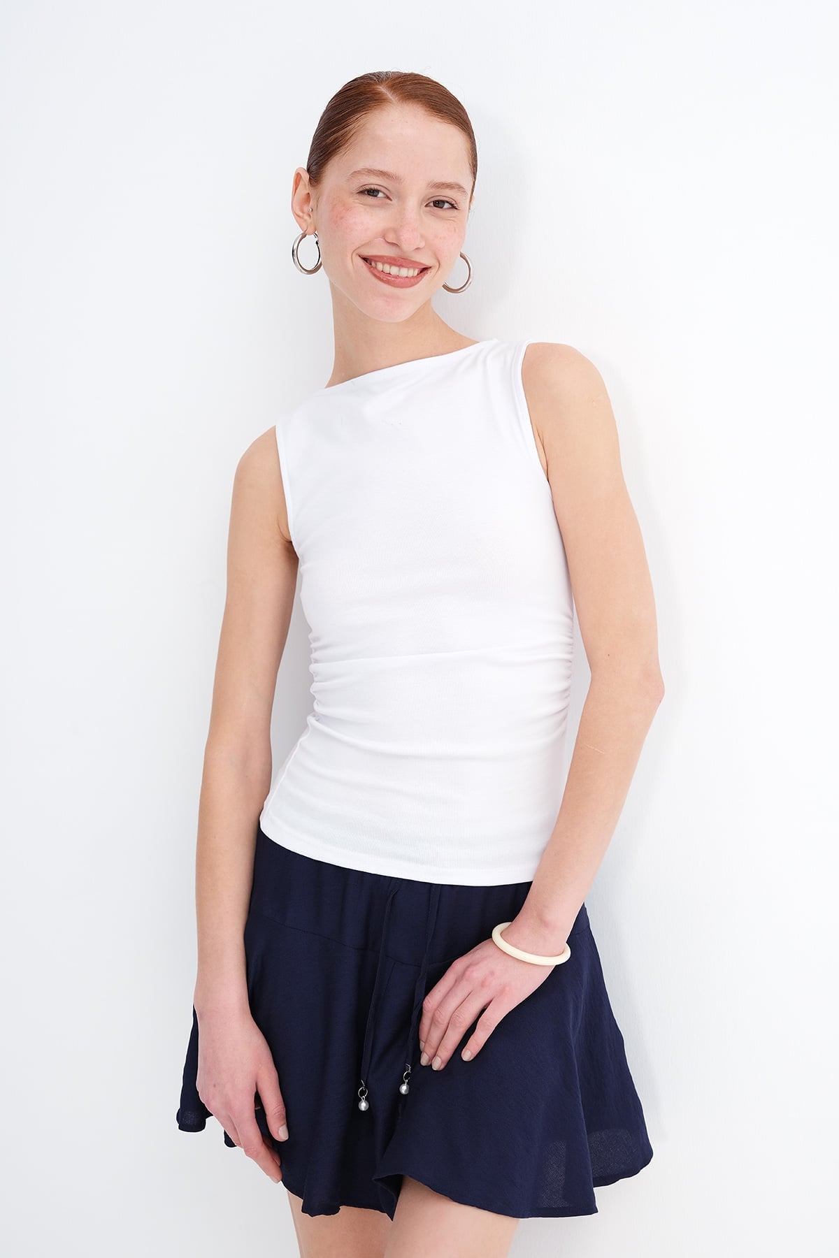 White_Side-Ruched-Blouse-addax