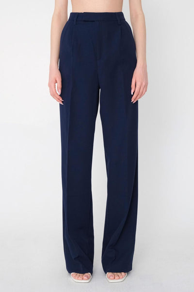 High Waist Trousers With Wide Leg PN8355
