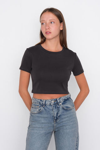 Round Neck T-shirt With Short Sleeve P1097