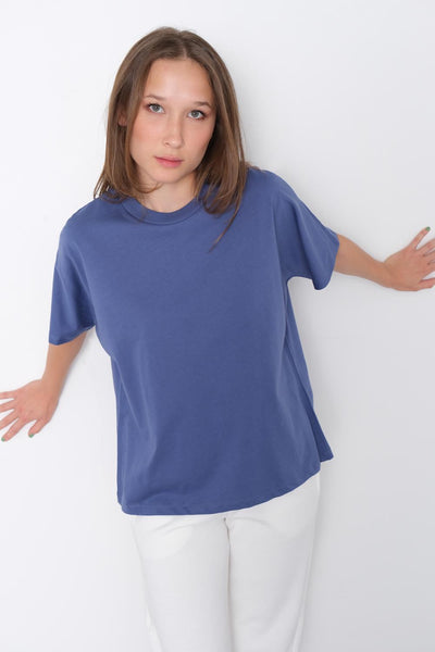 Oversized Basic T-shirt P0730