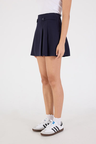 Mini Skirt With Buttons E1048