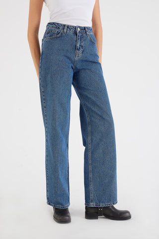 High Waist Wide Leg Jeans PN8576