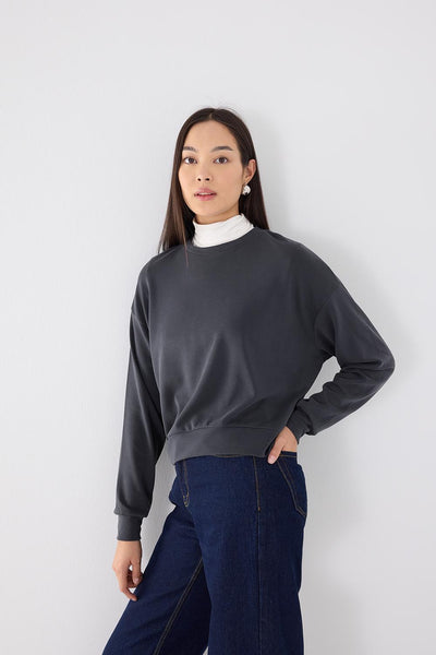 Round Neck Modal Sweatshirt S10354